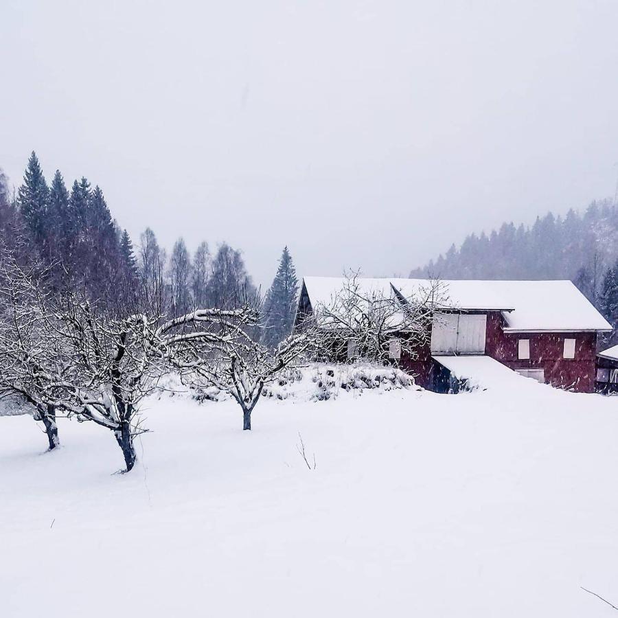 Romantic Farmhouse With Idyllic Garden Villa Våsjø Eksteriør bilde